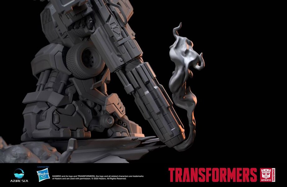 Azure Sea Studio Optimus Prime Statue New Images  (7 of 13)